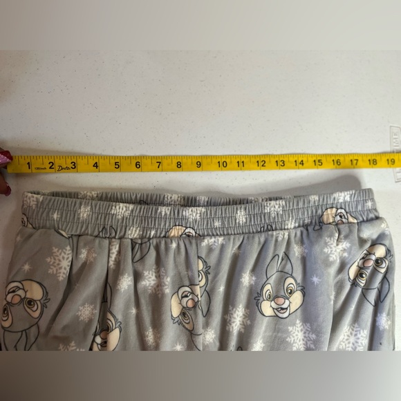 disney thumper pajamas Pajama Set Women’s Large  12/14 Joggers Pockets Tapered - Picture 8 of 10